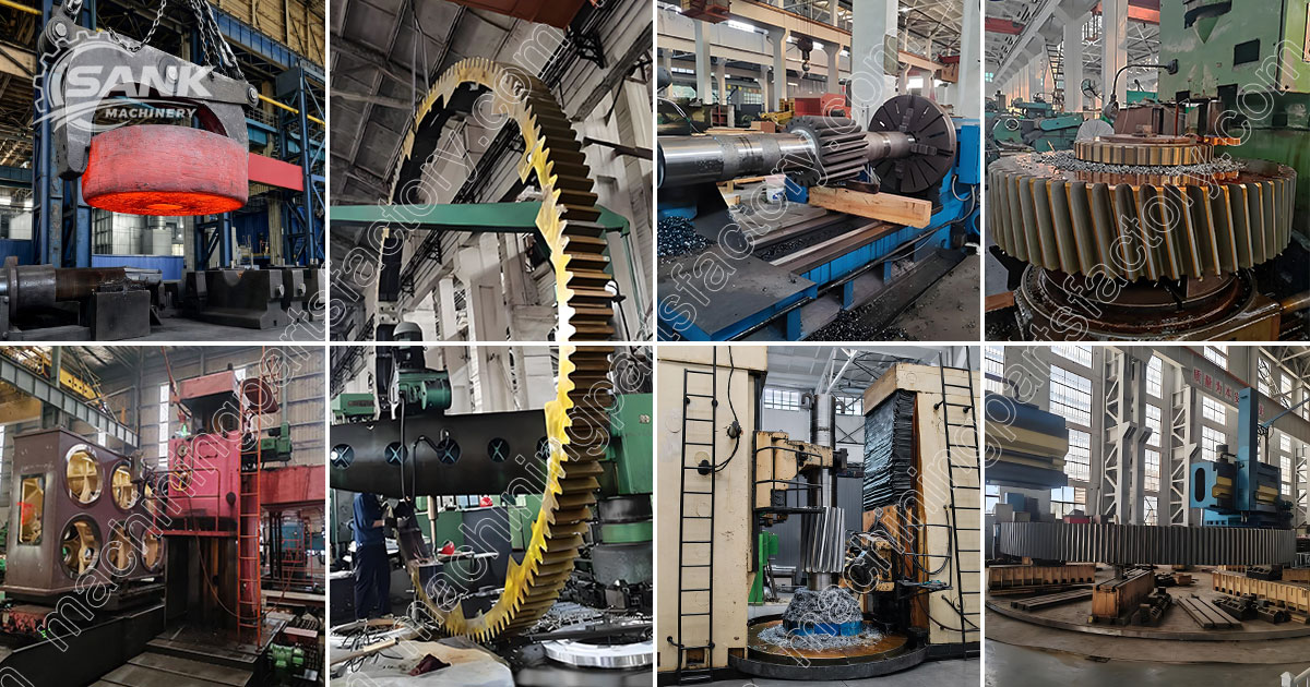 custom large industrial gear manufacturer